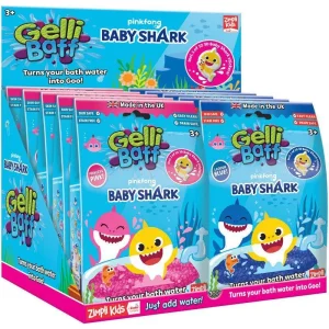 Zimpli Kids Baby Shark - Gelli Baff - 300g Assortment