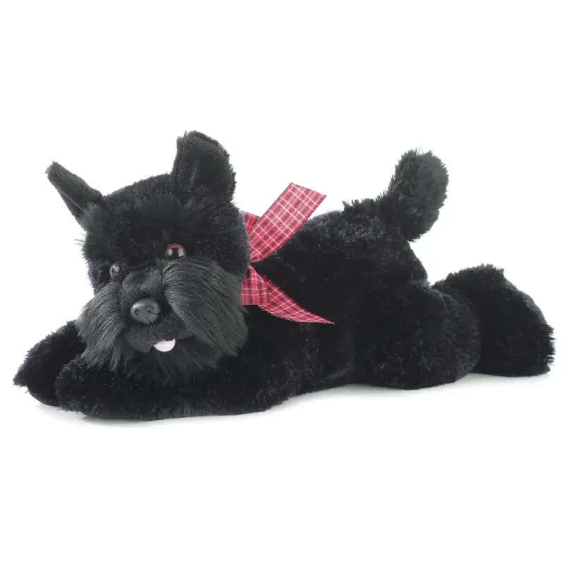 AURORA Flopsie 12-inch Mr Nick Scottie Terrier Soft Toy