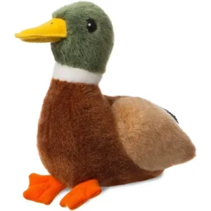 AURORA Mini Flopsies 8-inch Mallard Duck Soft Toy