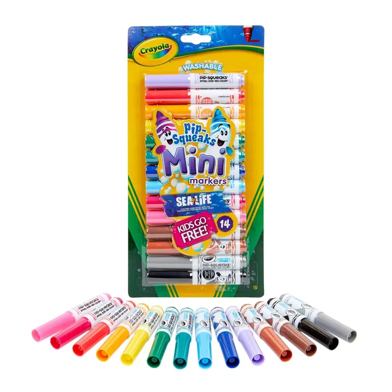 Crayola Pipsqueaks Washable Mini Marker Pens