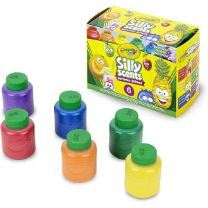 Crayola Silly Scents Washable Scented Kids Paint 6 Pack