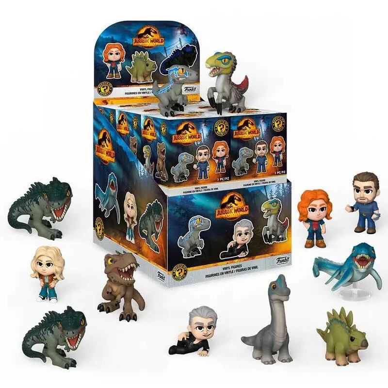 Jurassic World 3 Mystery Minis Assorted