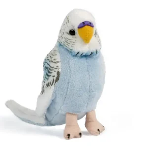 Living Nature Blue Budgerigar Parrot with Sound