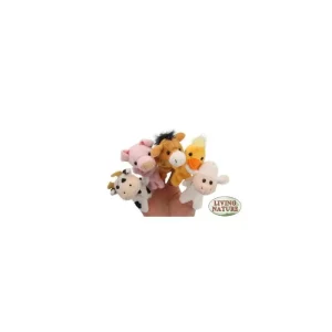 Living Nature Farm 9cm Finger Puppets - Assortment