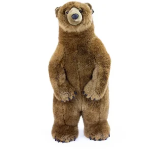 Living Nature Giant 100cm Standing Grizzly Bear Plush