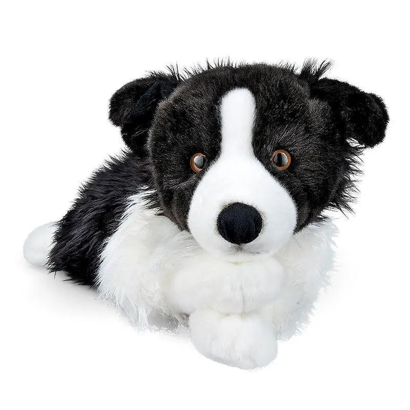 Living Nature Giant 60cm Border Collie Plush