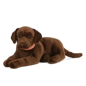 Living Nature Giant 60cm Chocolate Labrador Plush