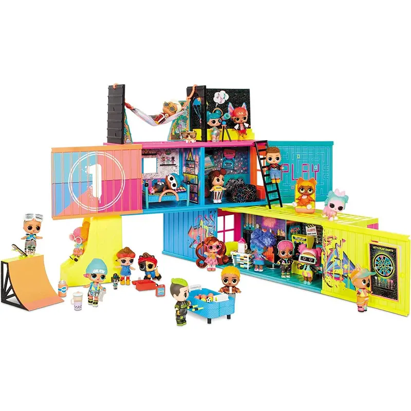 LOL Suprise Clubhouse Playset with 40+ Surprises and 2 Exclusives Dolls