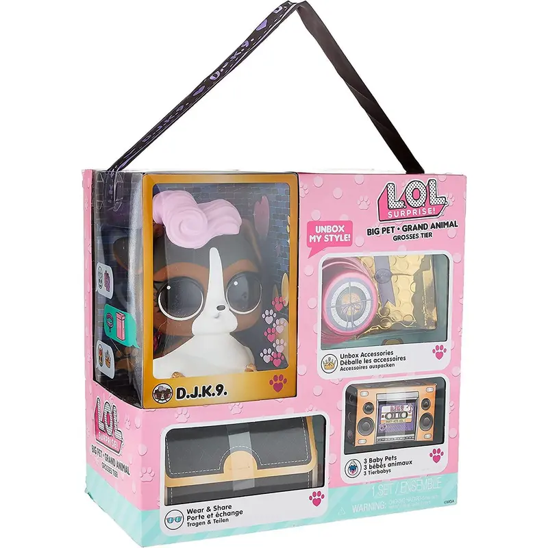 LOL Surprise! Big Pets Dj K.9 Playset