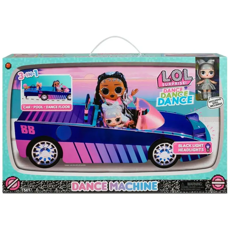 LOL Surprise! Dance Machine Car with Exclusive Doll