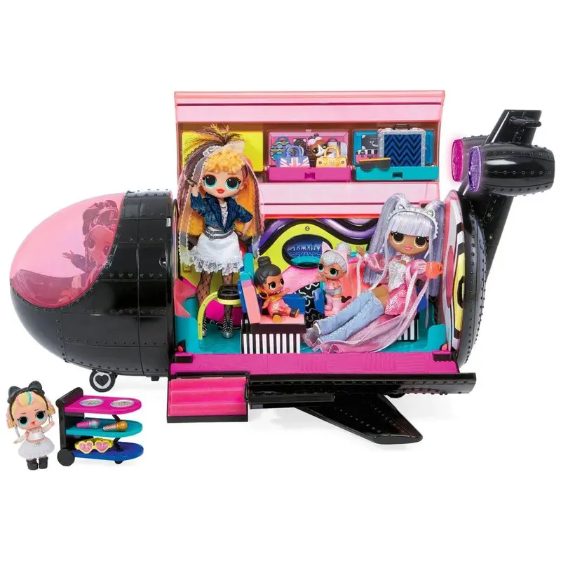LOL Surprise! O.M.G. Remix 4-in-1 Plane Playset