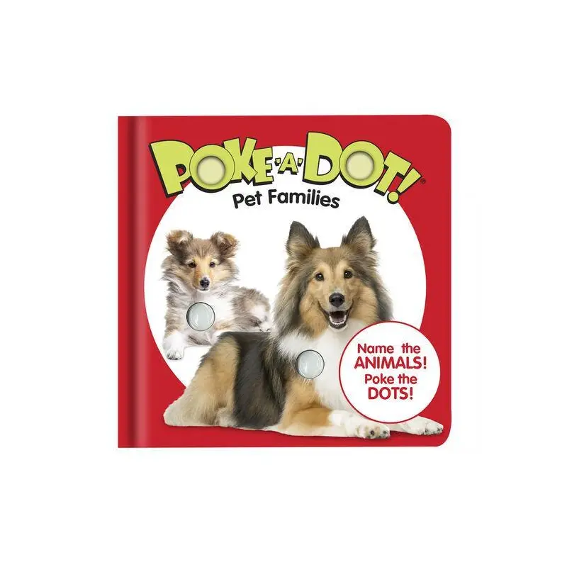 Melissa & Doug Poke-a-dot - Pet Families Book