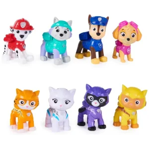 PAW Patrol and Cat Pack Gift Pack with 8 Collectible Action Figures