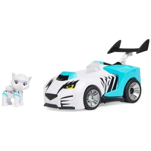 PAW Patrol, Cat Pack, Rory's Transforming Toy Car with Collectible Action Figure