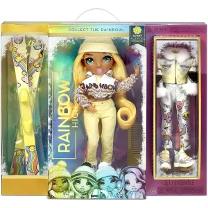 Rainbow High Winter Break Fashion Doll Sunny Madison Playset