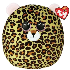 Ty Squish A Boo Livvie Leopard 31cm Cushion