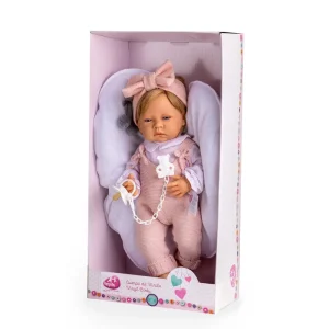 Berjuan 8107 Newborn Special Baby Doll with Hair 45cm
