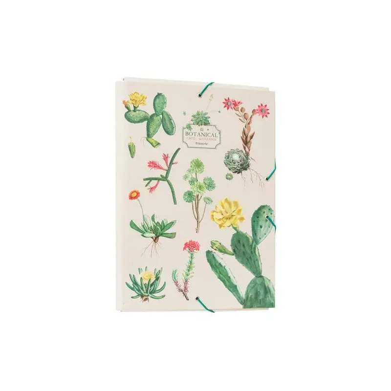 Botanical Flap Folder
