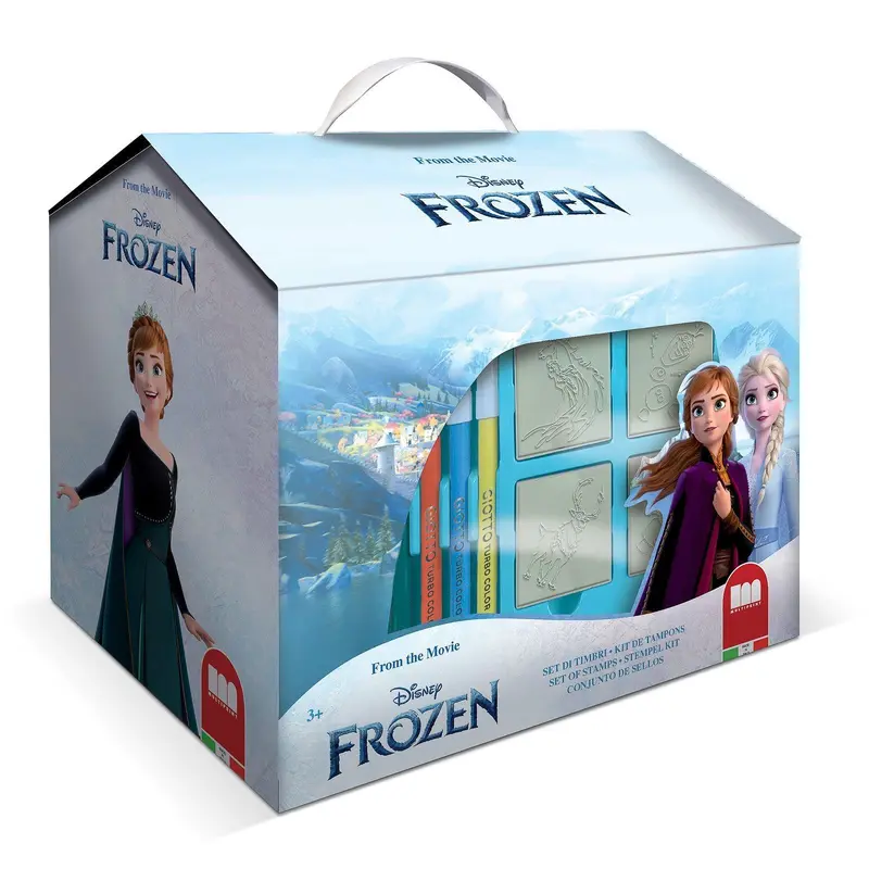 Disney Frozen House Colouring and Stamp Set