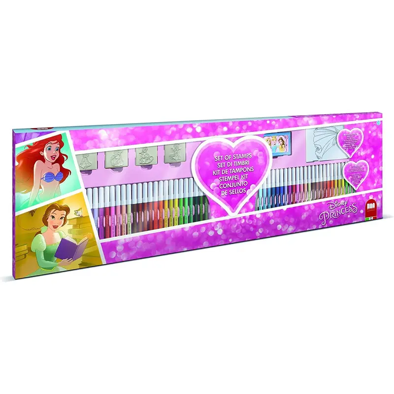 Disney Princess 60 Markers Art Playset