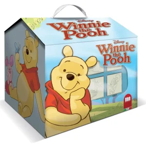 Disney Winnie The Pooh House Colouring and Stamp Set