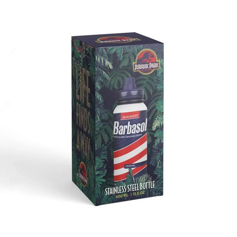 Jurassic Park Metallic Bottle Hot & Cold 750ml