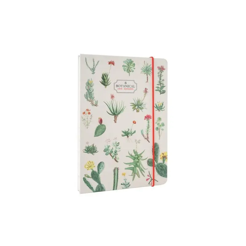 Kokonote Botanical Cacti and Succulents A5 Handcrafted Notebook