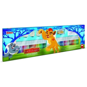 Lion Guard 60 Markers Art Playset