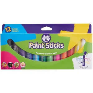 Little Brian Classic Paint Sticks 12 Pack