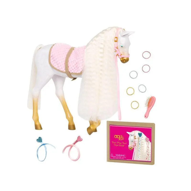 Our Generation 30cm andalusian Hair Play Foal