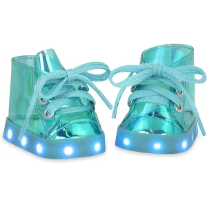 Our Generation Blue Light-up Dolls Shoes