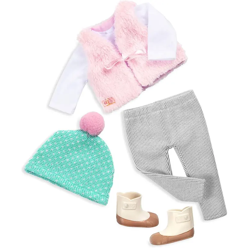 Our Generation Classic Clothing - Vest and Hat Outfit