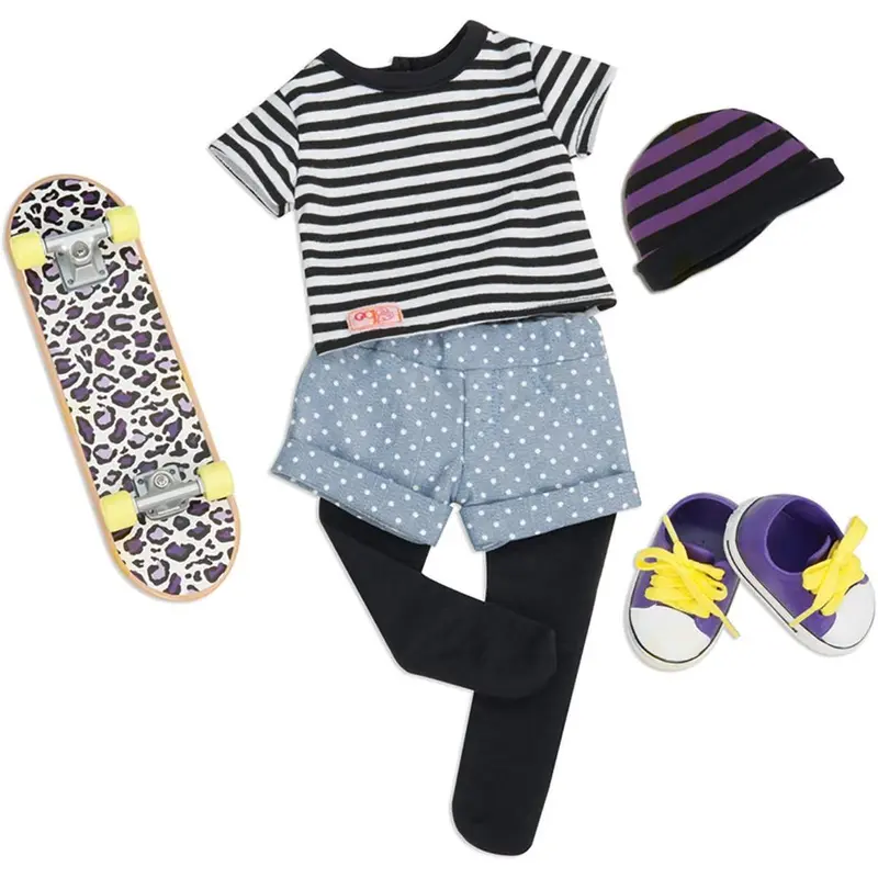 Our Generation Classic Doll Outfit - Skateboard Girl Outfit