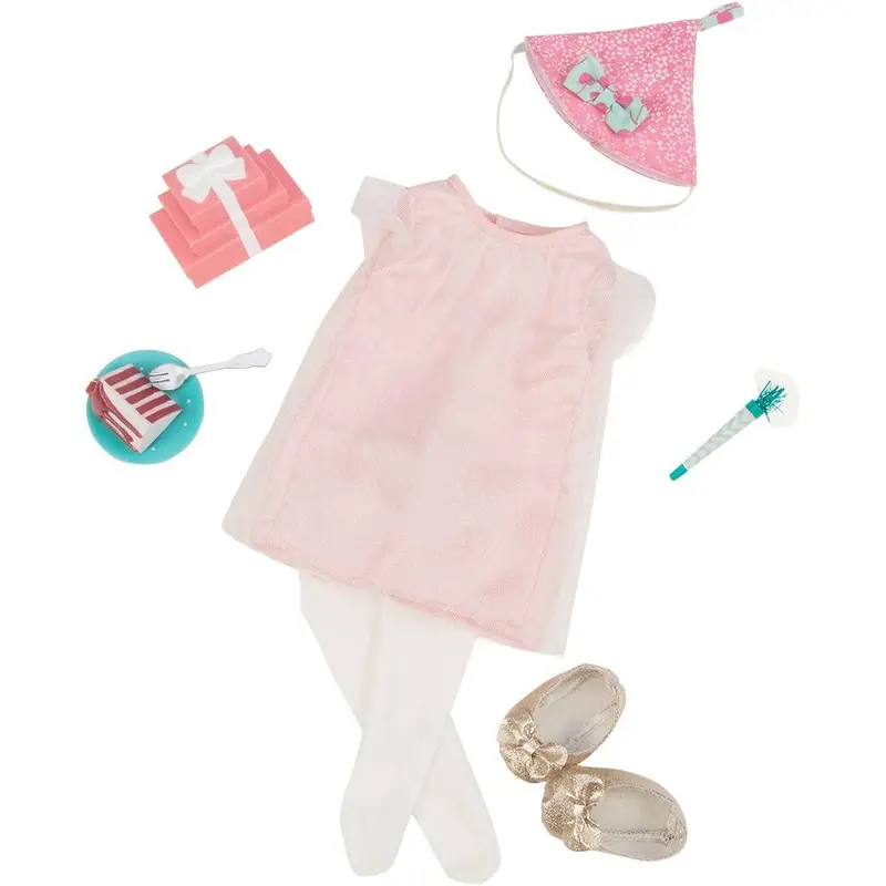 Our Generation Deluxe Clothing Birthday Surprise Outfit