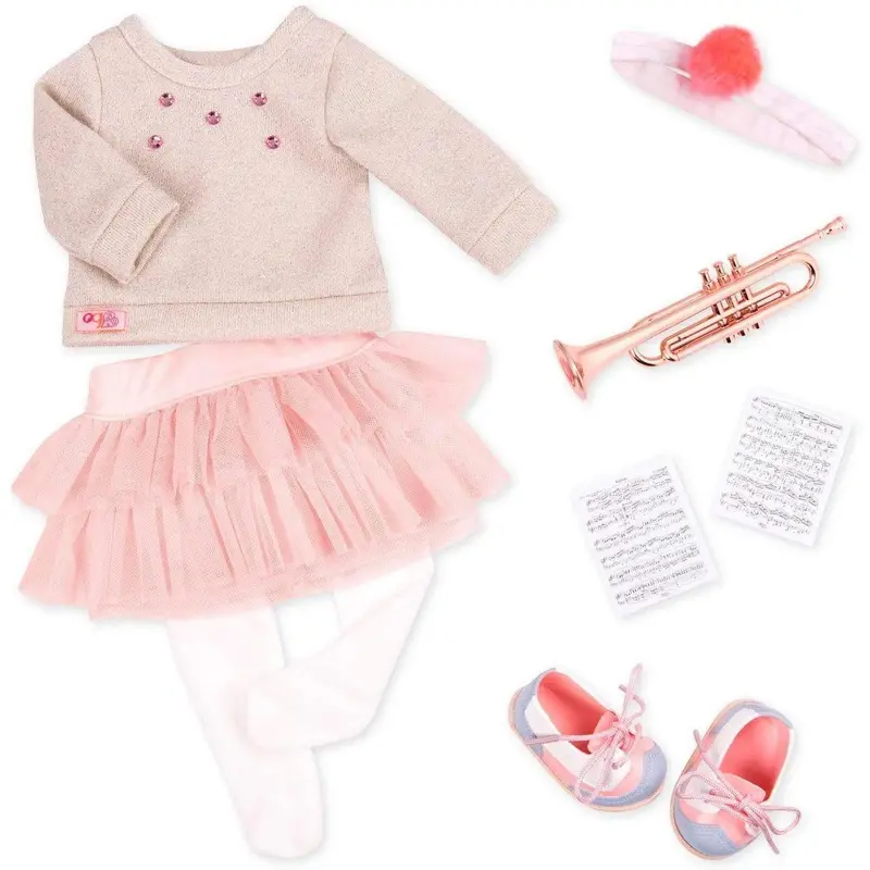 Our Generation Deluxe Clothing - Music Costume with Trumpet
