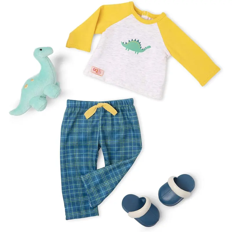 Our Generation Deluxe Outfit Boys - Dino Pyjamas