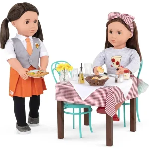 Our Generation Dining Table & Chairs Furniture Set