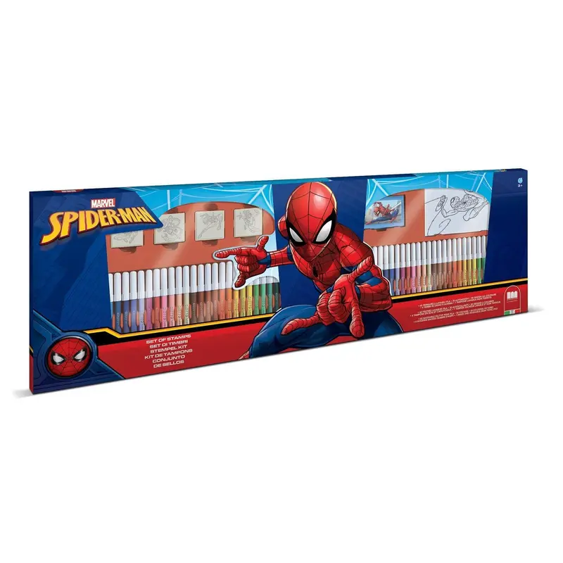 Spider-Man 60 Markers Art Playset