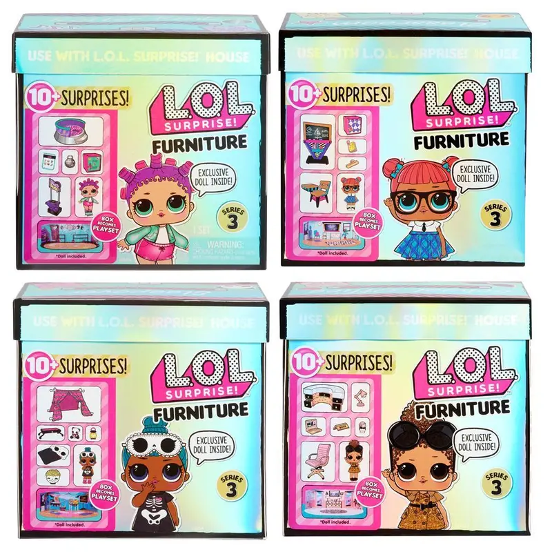 LOL Surprise! Series 3 Furniture with Doll Assortment