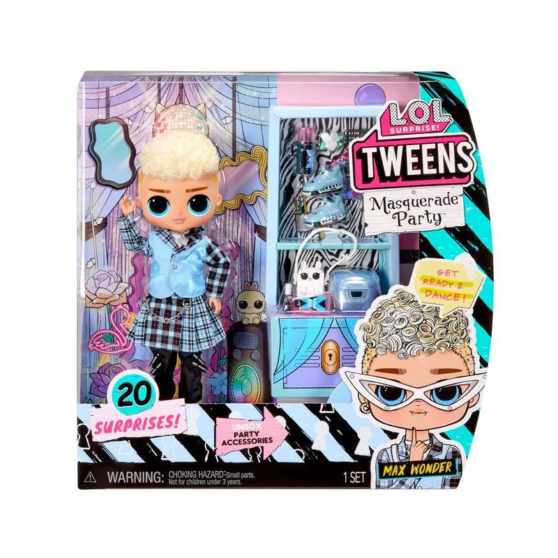 LOL Surprise! Tweens Masquerade Party Fashion Doll Max Wonder