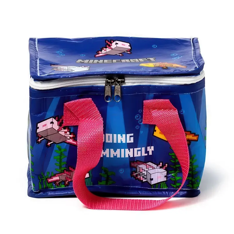 Minecraft Axolotl Cooler Bag