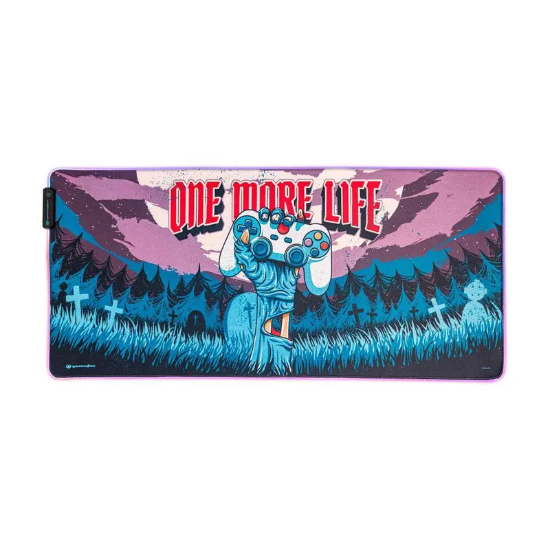 One More Life XXL LED Mouse Pad