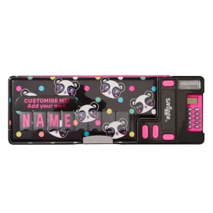 Smiggle Best Budz Pop Out Pencil Case - Black Mix