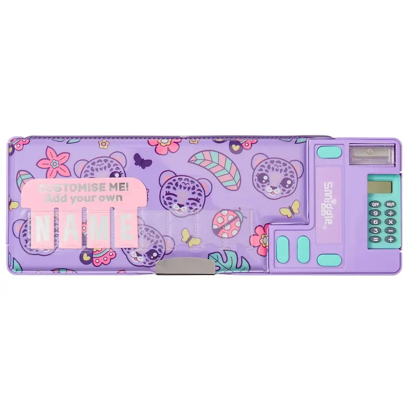 Smiggle Best Budz Pop Out Pencil Case - Lilac