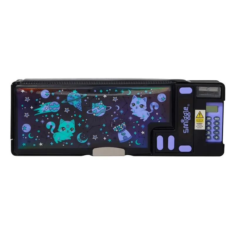 Smiggle Rush Pop Out Pencil Case - Black