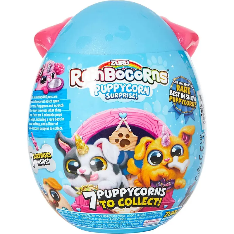 ZURU RAINBOCORNS 9237 Rainbocorn Sparkle Heart Puppycorn Surprise