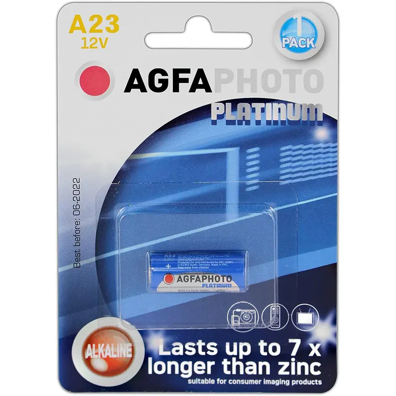 Agfaphoto Platinum A23 Alkaline Battery