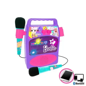 Barbie Toy Bluetooth Sound Amplifier with Microphones & Lights