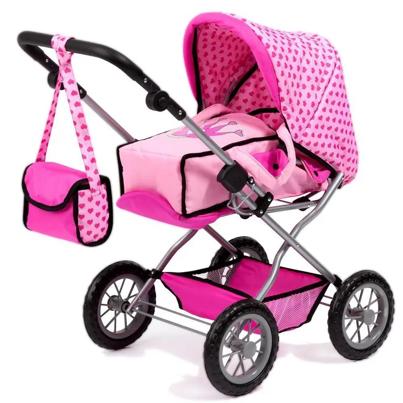 Bayer Design Doll's Pram Style with Attachable Doll Tub