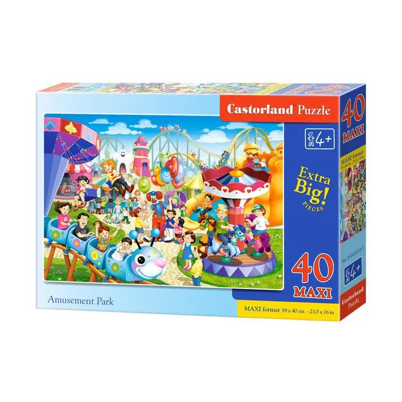 Castorland 40 Piece Jigsaw Puzzle - Amusement Park